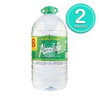 Absolute Pure Distilled Drinking Water Pick A Roo