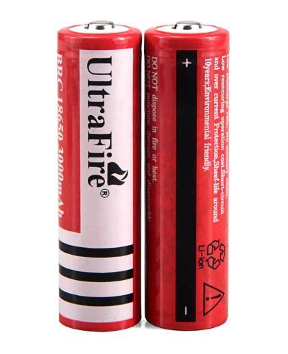 Ultrafire 18650 3 7V Li Ion 4200mAh Rechargeable Battery Photography