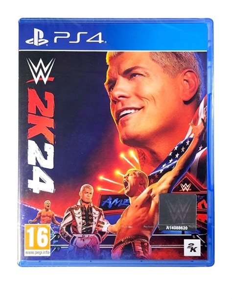 W2k24 Wwe 2k24 Ps4 Ps5 Wersja PudeŁkowa Dlc Stan Nowy