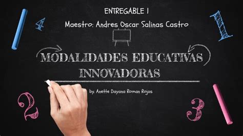 Modalidades Educativas Innovadoras