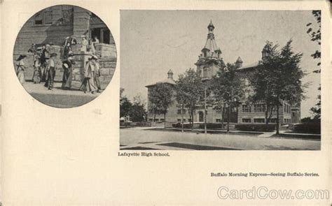 Lafayette High School Buffalo, NY Postcard