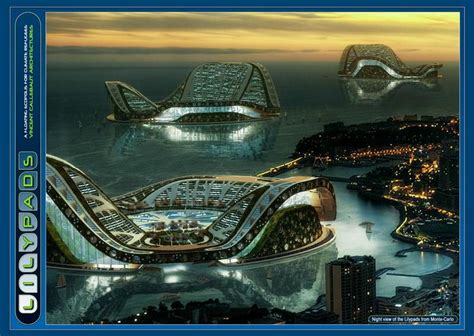 Vincent Callebaut Lilypad Lilypad Travels On The Water Line Of The