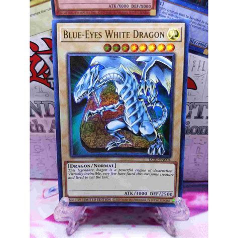 Yugioh Tcg Blue Eyes White Dragon Lc01 Ultra Rare Limited Edition Shopee Philippines