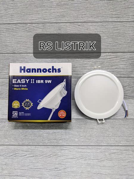 Jual Lampu Downlight Led Hannochs Easy Ii Ibr W Cahaya Kuning Di Lapak