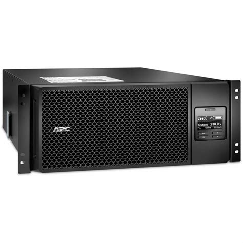 APC Smart-UPS Line-Interactive Pure Sine Wave UPS — 6000VA / 5400W 208V Hardwire/L6-30P 4U (with Pre-Installed Gigabit Network Management Card / NEMA) (SMT6000RM4U-NC-NEMA)