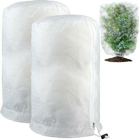 Xvx Lot De Housse Hivernage Plante Avec Cordon De Serrage Et Zipper