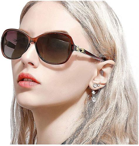 Fimilu Polarized Sunglasses For Women Vintage Sunglasses Oversized Big Sun Glasses Ladies Shades