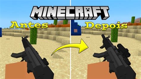 Novo Addon Mod De Armas Realistas Para Minecraft Pe Minecraft🐆