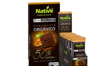 Chocolate Org Nico Native Cacau Native Produtos Org Nicos