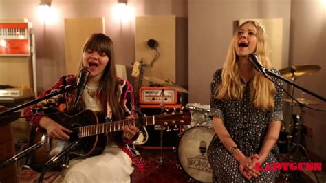 LADYGUNN TV First Aid Kit My Silver Lining Acoustic Session YouTube