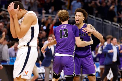 How No. 13 Furman upset No. 4 seed Virginia on Day 1 of March Madness