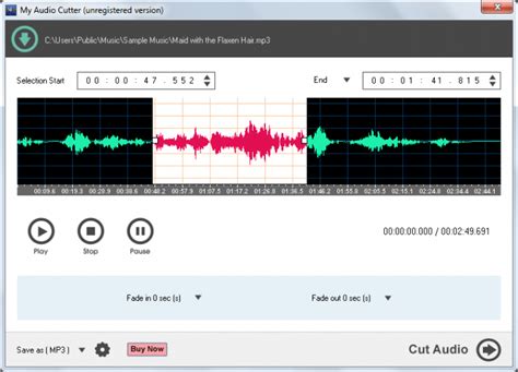 Galeria Zdj Zrzuty Ekranu Screenshoty My Audio Cutter