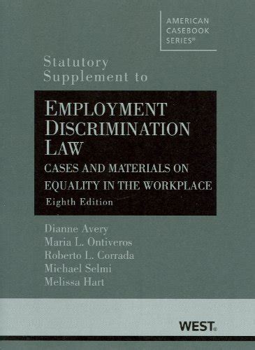 『employment Discrimination Law Statutory Supplement Cases 読書メーター