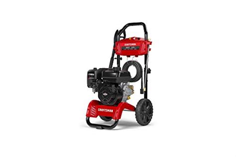 Craftsman 2800 Max Psi At 2 3 Max Gpm Gas Pressure Washer With Hose Wand And Spray Nozzles