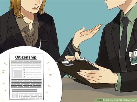 How To Get Eu Citizenship Steps With Pictures Wikihow