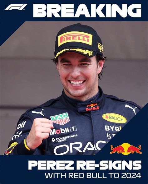 Fullball Network On Twitter Checo Se Queda Hasta 2024 El Piloto