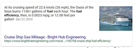 Haut Imagen Cruise Ship Fuel Consumption Per Passenger Fr