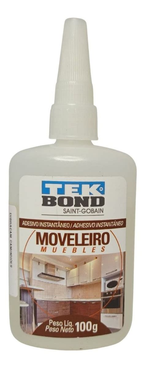 ADESIVO INSTANTANEO 100G TEK BOND MOVELEIRO O Marceneiro