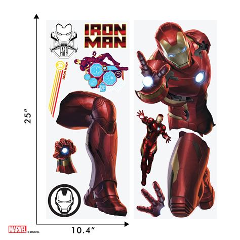 Iron Man Interactive Wall Decal – Wall Palz