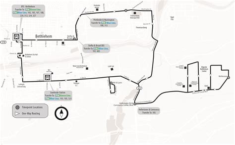 Ruta 327 Horarios Paradas Y Mapas Bethlehem Square Actualizado