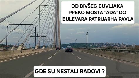 Kamen spoticanja gužvi u delu Beograda oko mosta Ada i enigme u