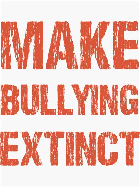 Make Bullying Extinct Unity Day Rainbow Kindness Takes Courage End