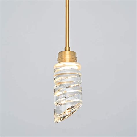 Amazonsmile Motini 1 Light Cylinder Crystal Pendant Light In Gold