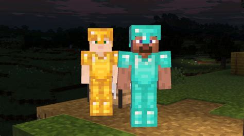 Minecraft Gold Armor Steve