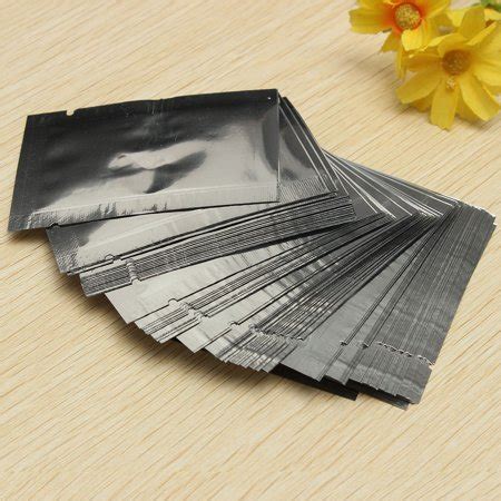 100pcs Silver Aluminum Foil Mylar Bag Vacuum Sealer Food Storage ...