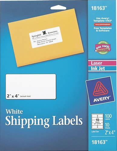 34 Avery Label Template 18163 Labels Database 2020