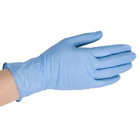 Vinyl Pf Gloves Blue Large Box Of 100 Medisave Uk