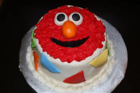 Kel's Cake Creations: Elmo 1st Birthday Cake and Smash Cake