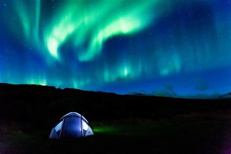 Tent camping in Iceland under the Northern Lights | Camping in Iceland