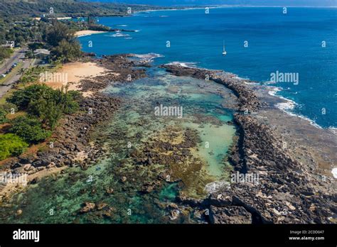 Sharks Cove North Shore Oahu Hawaii Stock Photo Alamy