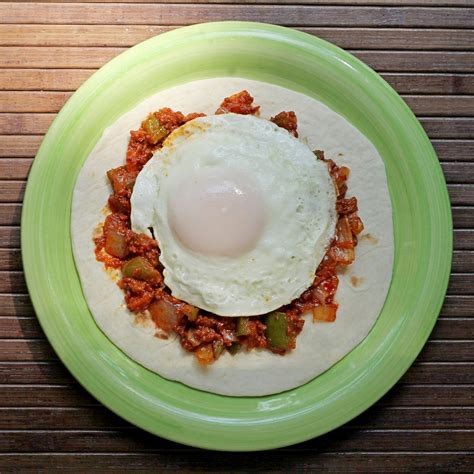 Cookistry Chorizo And Fried Egg Tacos