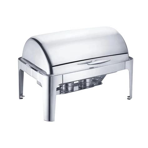 Eagle High Quality Hot Pot Sets Full Size Stainless Steel Hinged Cover Folding Chafer For