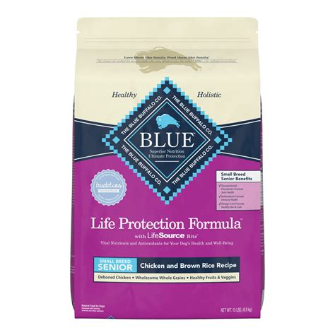 Blue Buffalo Life Protection Formula Natural Senior Small Breed Dry Dog