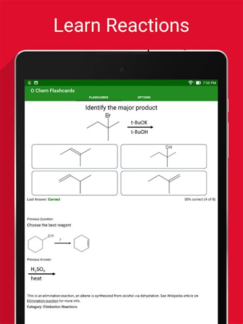 Android I In Organic Chemistry Flashcards Apk Ndir