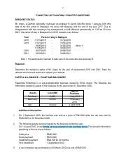 TAX467 TAX 267 PRACTICE QUESTIONS Pdf 1 TAX467 TAX 267 TAXATION 1