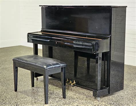 Lot Upright Ebonised Piano By Alex Steinbach Serial No Hhe02481