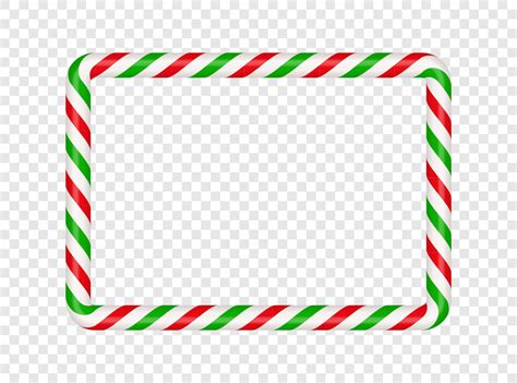 Candy Cane Border