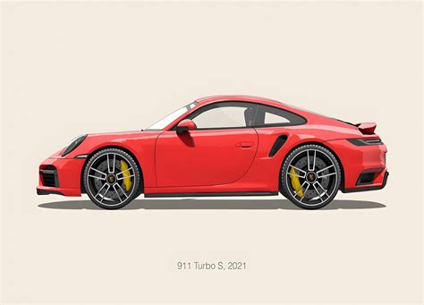 Porsche 911 Posters Prints By ArtStyle Funny Printler