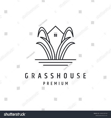 Grass House Logo Icon Design Template Stock Vector Royalty Free 2092530718 Shutterstock