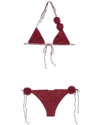 Oséree Rose Lumière Bikini in White Lyst UK