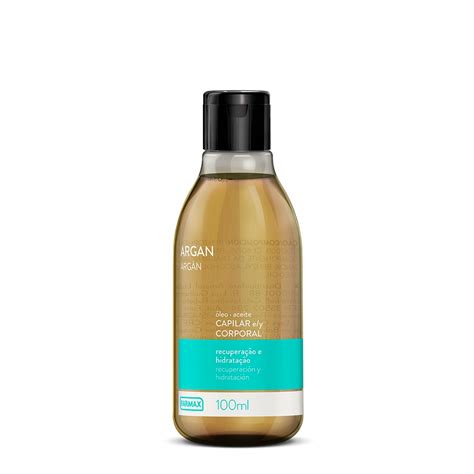 Óleo Corporal E Capilar Argan Recuperação E Hidratação 100ml Farmax