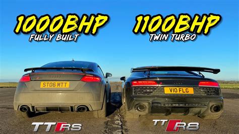 Audi Street Savages Twin Turbo Hp R V Built Hp Ttrs Youtube