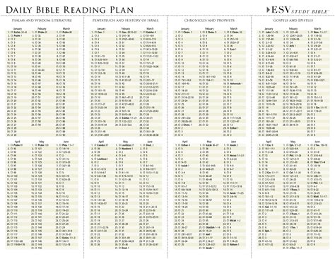 Printable daily bible reading plans - cellmyte