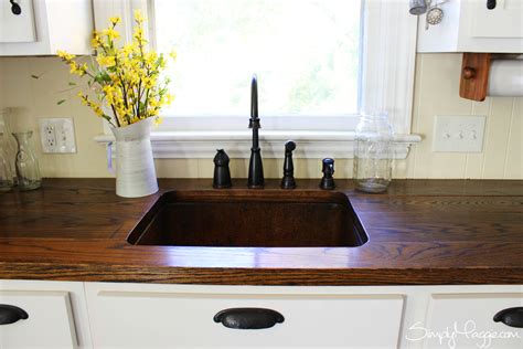 What Color Sink Goes With Butcher Block At Kathleen Whitaker Blog