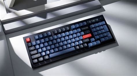 Keychron Q Key Qmk Gateron G Pro Blue Hot Swap Rgb Knob English Black