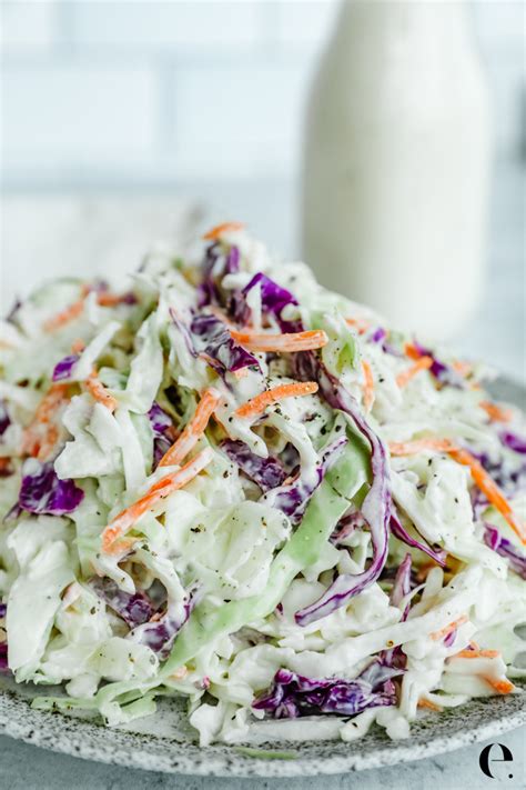 Easy Coleslaw Dressing Recipe | Elizabeth Rider